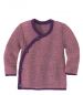 Preview: Disana Melange Jacke pflaume-rose
